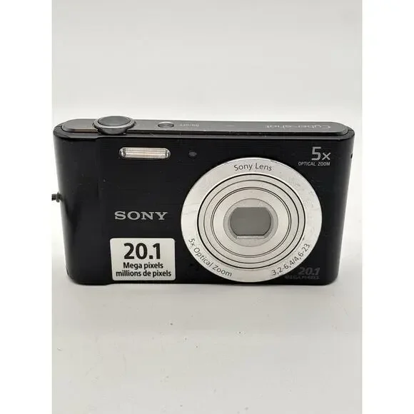 Sony Digital Camera Cybershot DSC-W800 20.1MP Tested Works. No Charger VG Cond